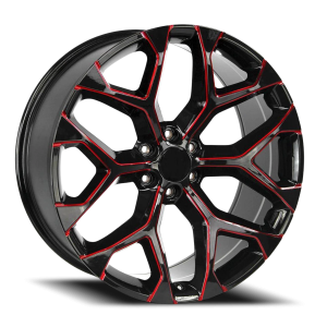 Revenge OE Designs RS-12 24x10 6x139.7 +24 Black