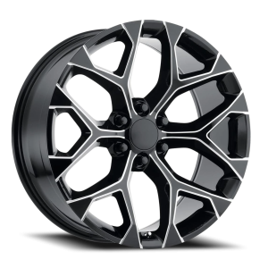 Revenge OE Designs RS-12 26x10 6x139.7 +24 Black