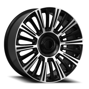 Revenge OE Designs RS-96 24x10 6x139.7 +28 Black