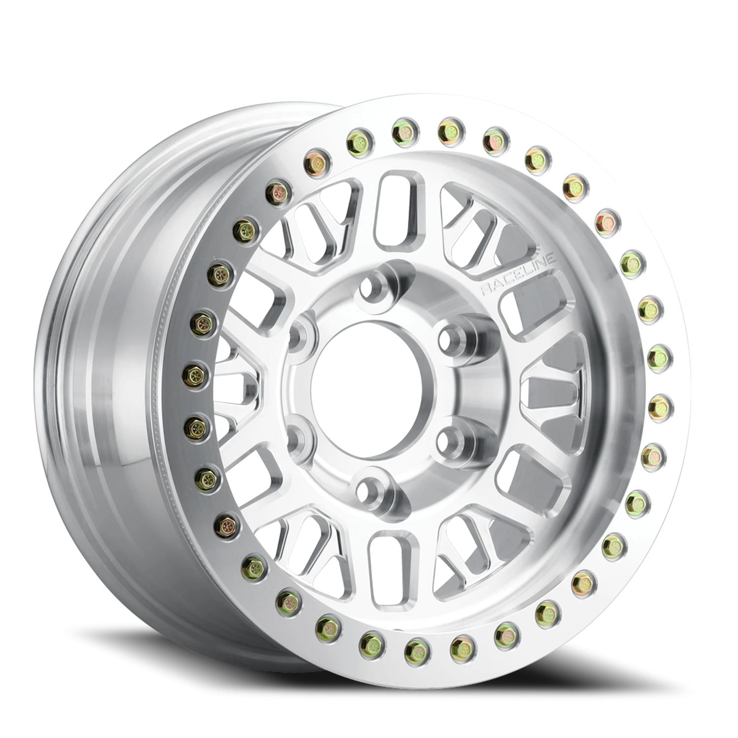 Raceline Forged Ryno Beadlock 18x9 6x165.1 -12 Silver