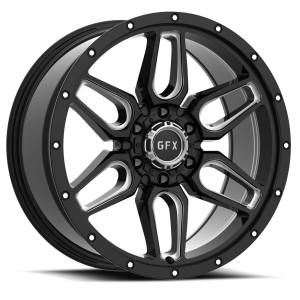 G-FX TR-18 20x9 6x139.7 +12 Black