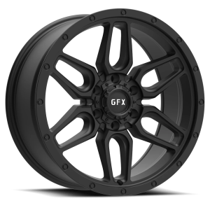 G-FX TR-18 18x9 6x139.7 +12 Black
