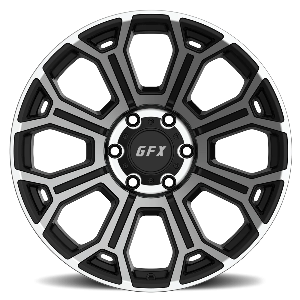 G-FX TR-19 16x8.5 8x165.1 -6 Black - Image 3