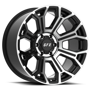 G-FX TR-19 18x9 8x165.1 +12 Black