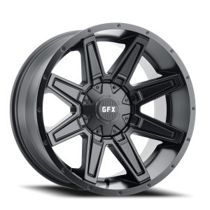 G-FX TR23 17x8.5 6x135 +18 Black
