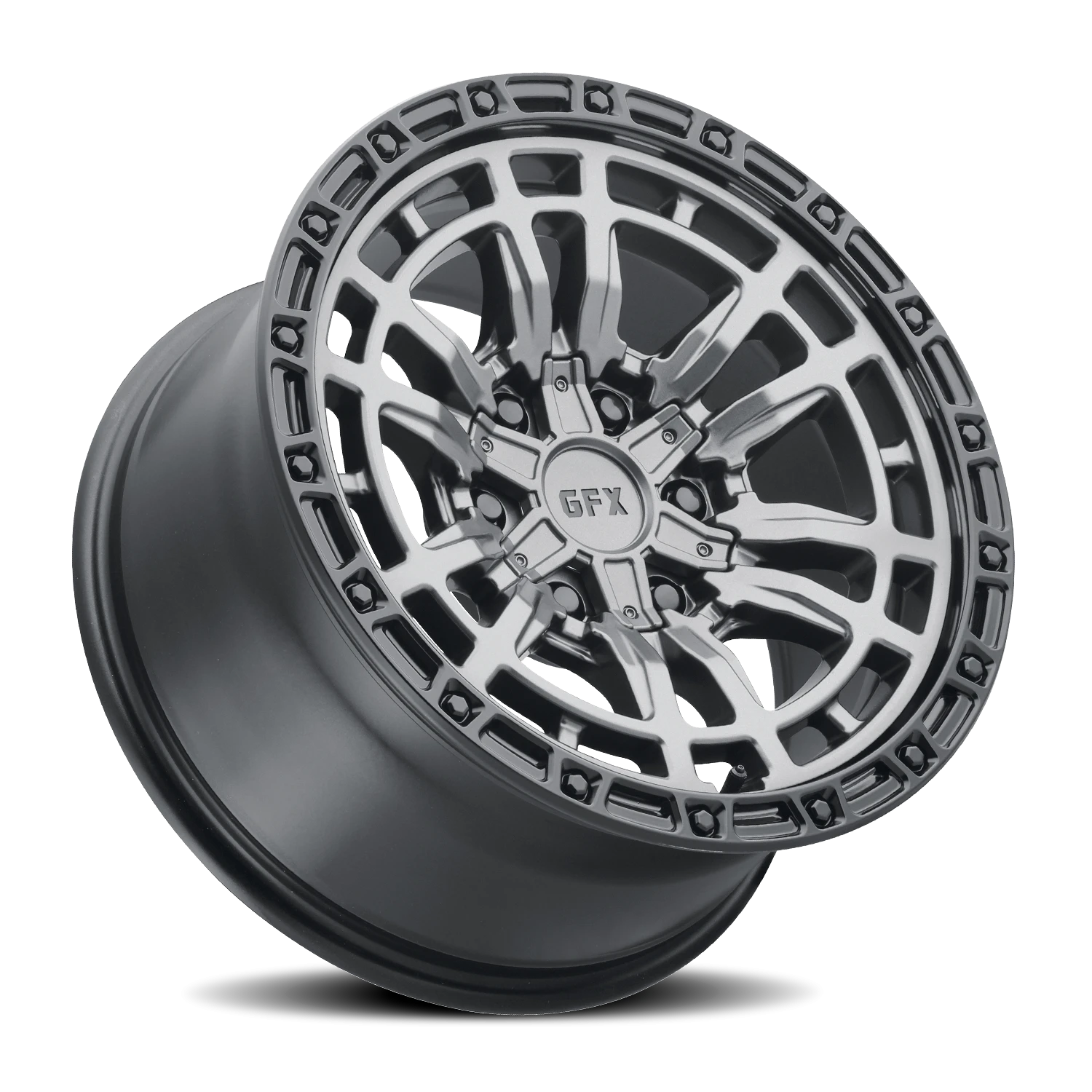 G-FX TR-24 17x9 6x135 +12 Grey - Image 2
