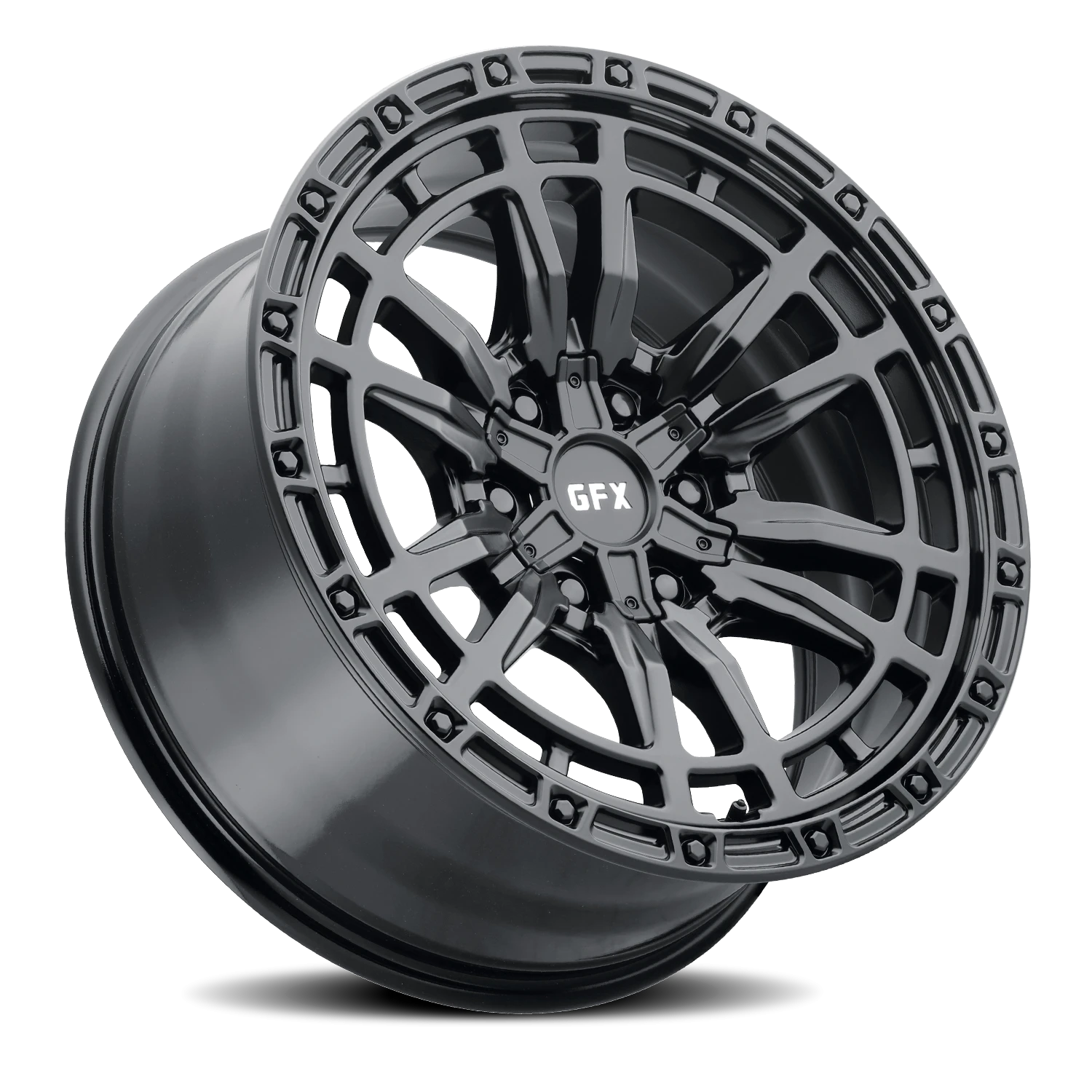 G-FX TR-24 17x9 6x139.7 0 Black - Image 2