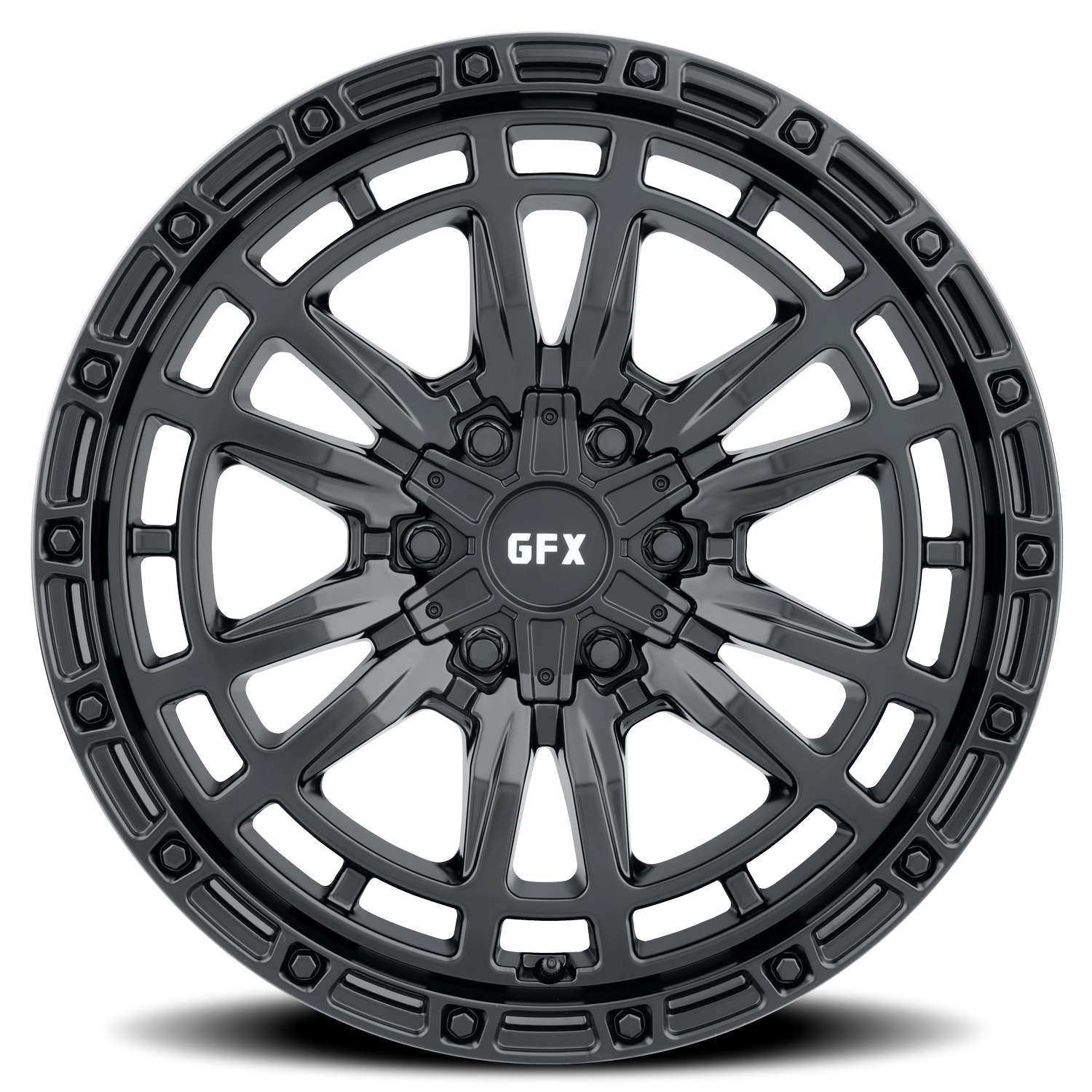 G-FX TR-24 17x9 6x139.7 0 Black - Image 3
