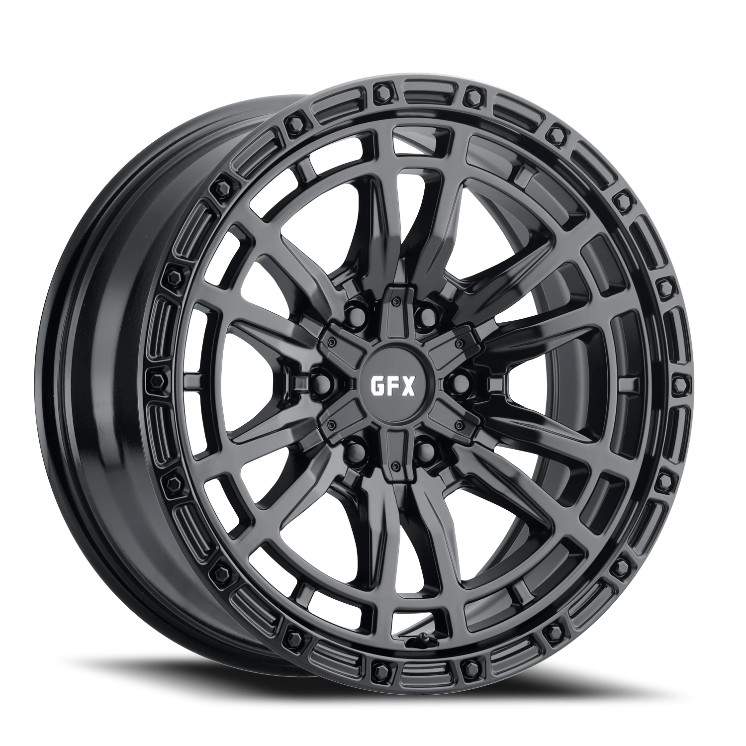 G-FX TR-24 17x9 6x139.7 0 Black