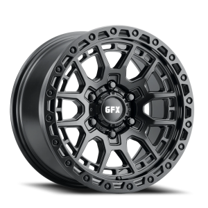G-FX TR-25 17x9 6x139.7 +12 Black