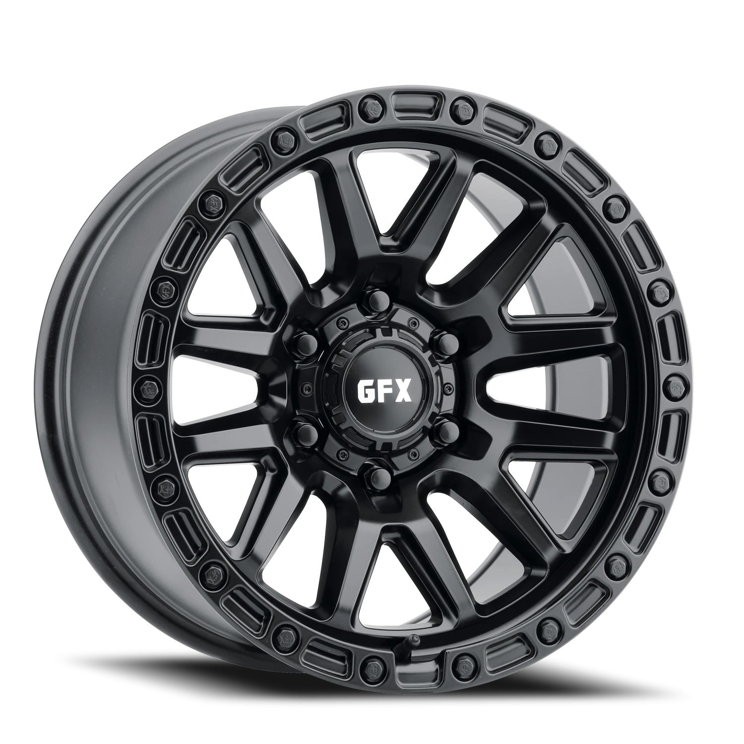 G-FX TR-26 17x9 6x135 +12 Black