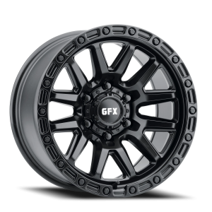 G-FX TR-26 17x9 6x139.7 0 Black