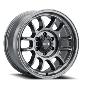 G-FX TR28 17x8.5 6x135 +18 Gunmetal