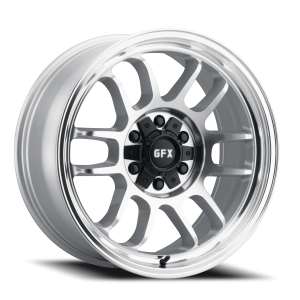 G-FX TR28 18x9 6x135 +18 Full Silver