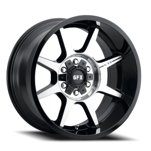 G-FX TR31 20x10 6x135 -19 Black