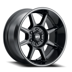 G-FX TR31 20x9 8x165.1 +18 Black