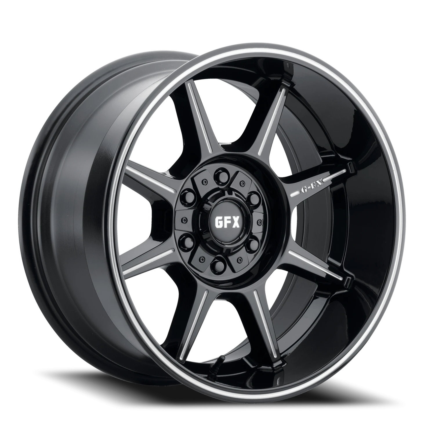 G-FX TR31 18x9 8x180 +18 Black