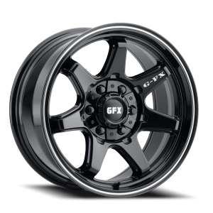 G-FX TR32 18x9 6x135 +18 Black