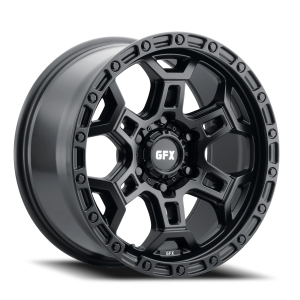 G-FX TR33 18x9 6x139.7 +20 Black
