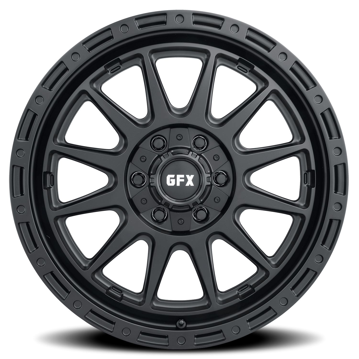 G-FX TR38 17x8.5 5x127 +35 Black - Image 3