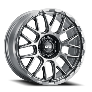 G-FX TM7 20x9 6x139.7 +12 Gunmetal