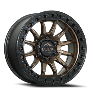 Lock Offroad Trail 17x9 6x139.7 -12 Bronze