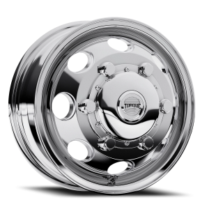 Torque Wheels TW512C Revolver Dually 16x6 6x180 +110 Polished