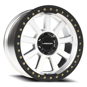 Vision 350 20x9 6x139.7 -14 Silver