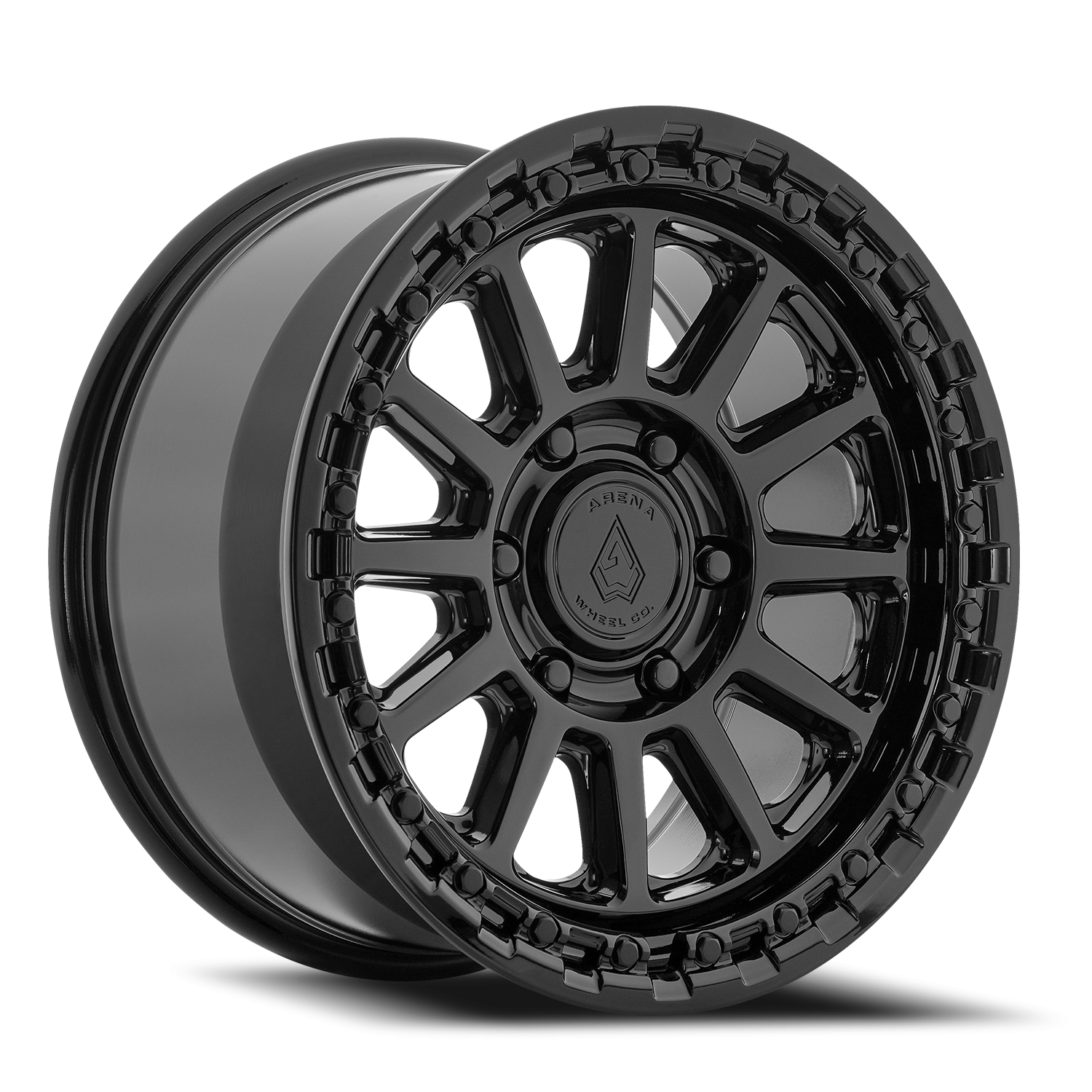 Arena Enduro 17x8.5 6x139.7 +25 Glossy Black