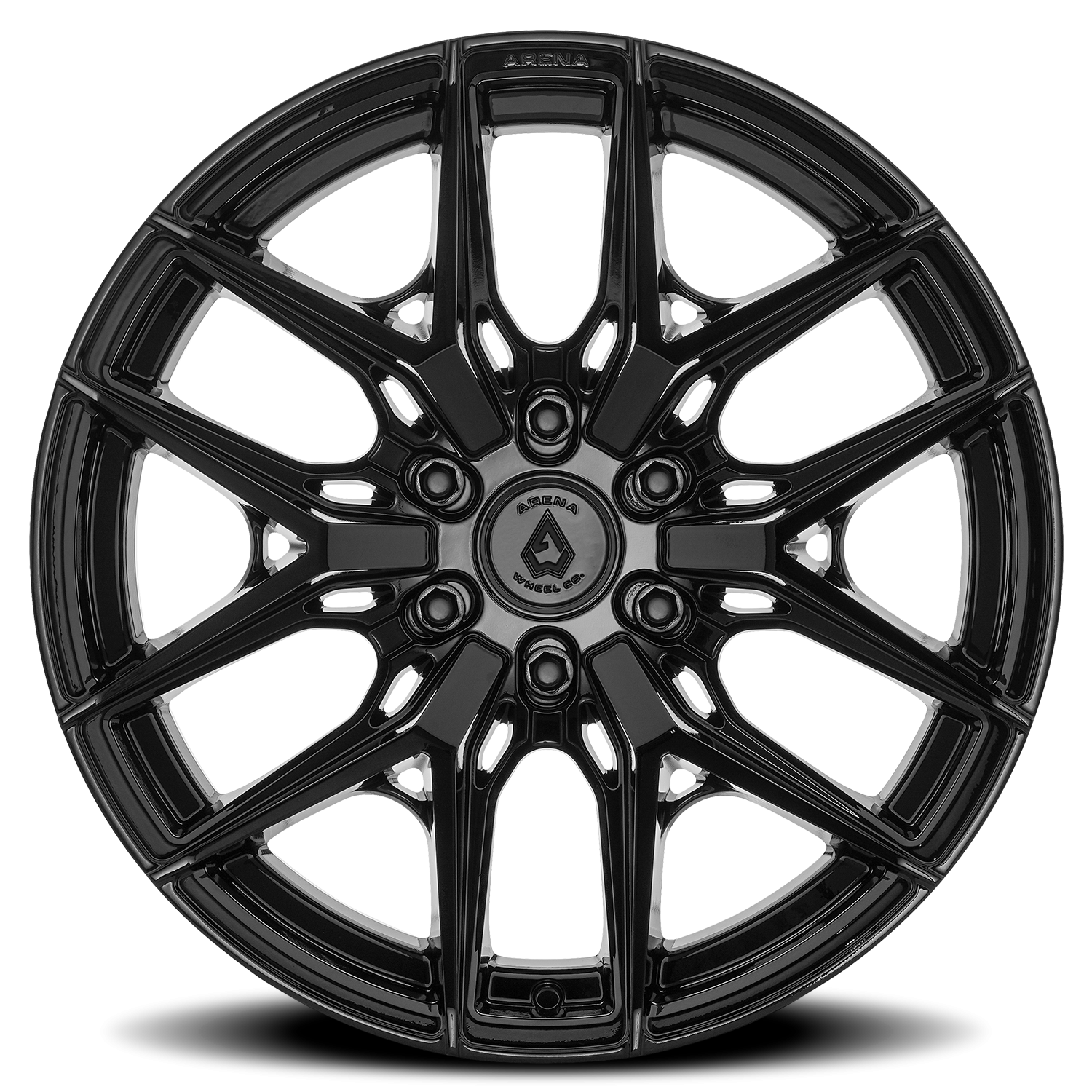 Arena Sparta 20x10 6x135 -18 Glossy Black - Image 3