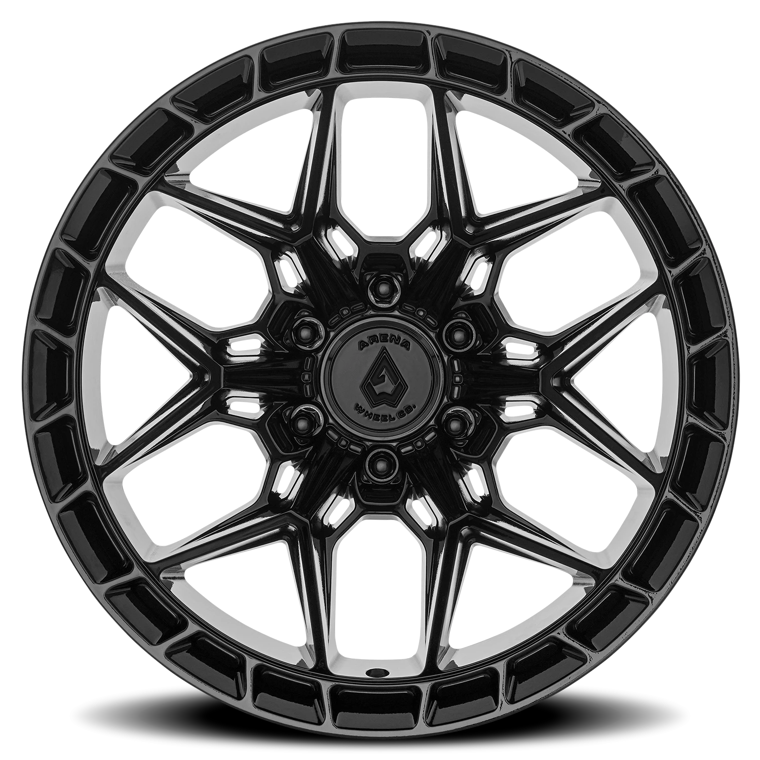 Arena Rampage 20x9 6x135 0 Glossy Black - Image 3