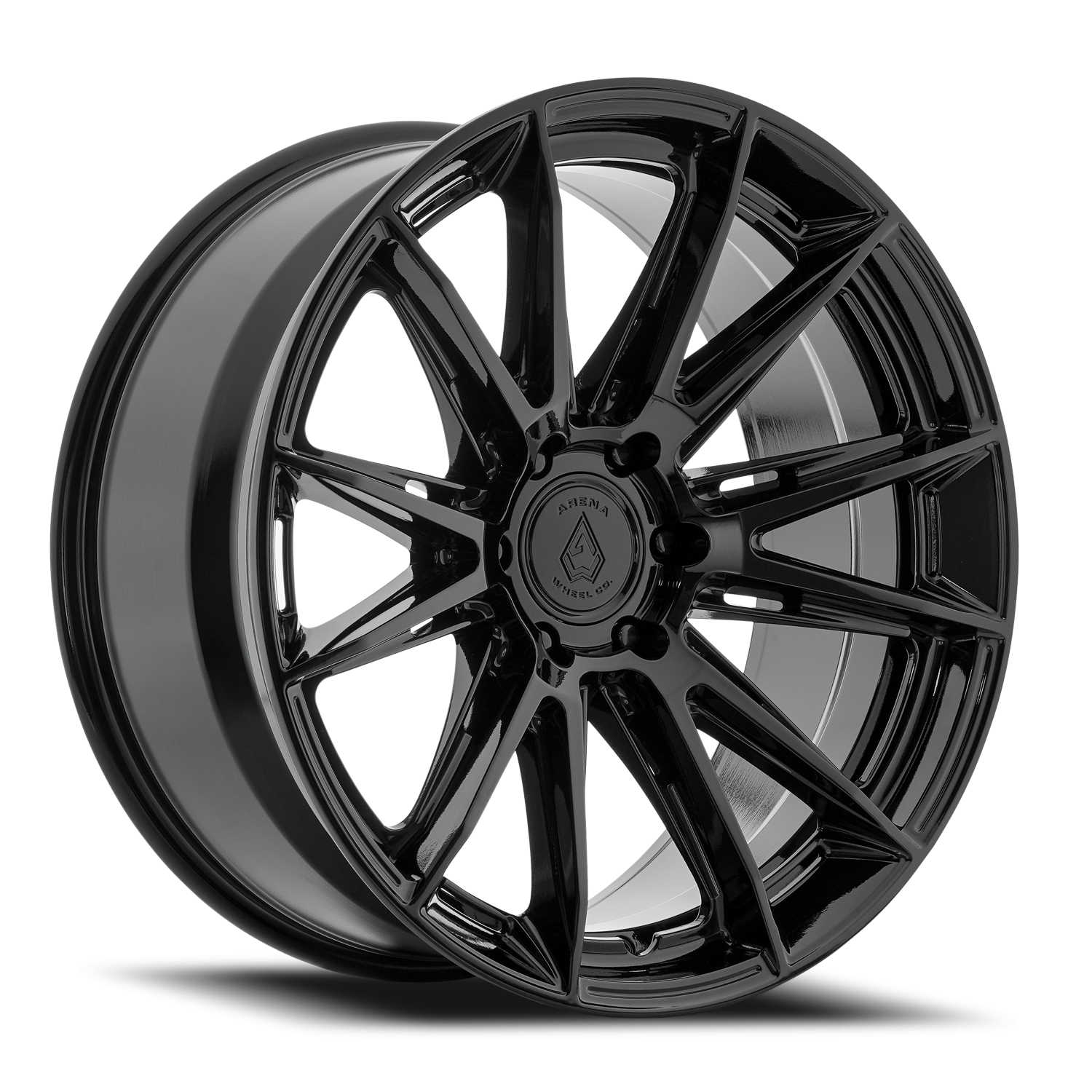 Arena Lusso 22x9.5 6x135 +3 Glossy Black