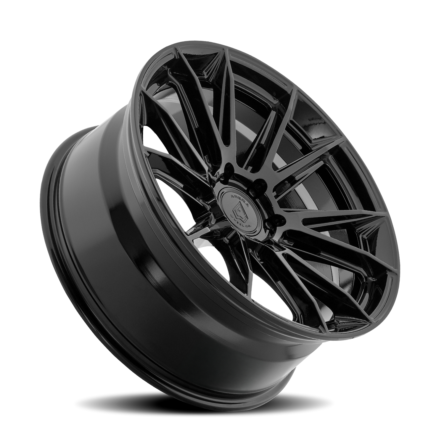 Arena Lusso 22x9.5 6x135 +25 Glossy Black - Image 2