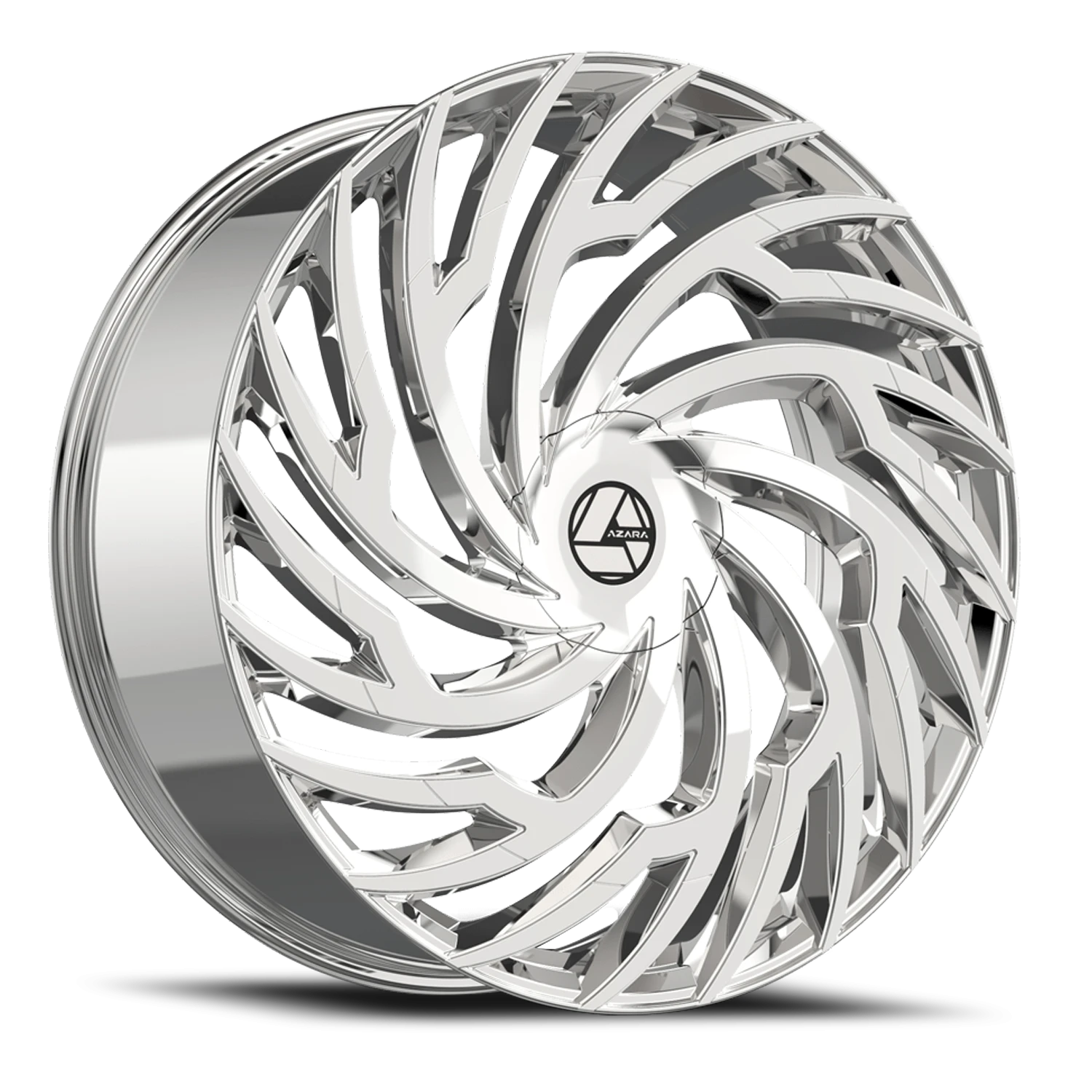 Azara AZA-536 22x8.5 5x112 +38 Nano Chrome