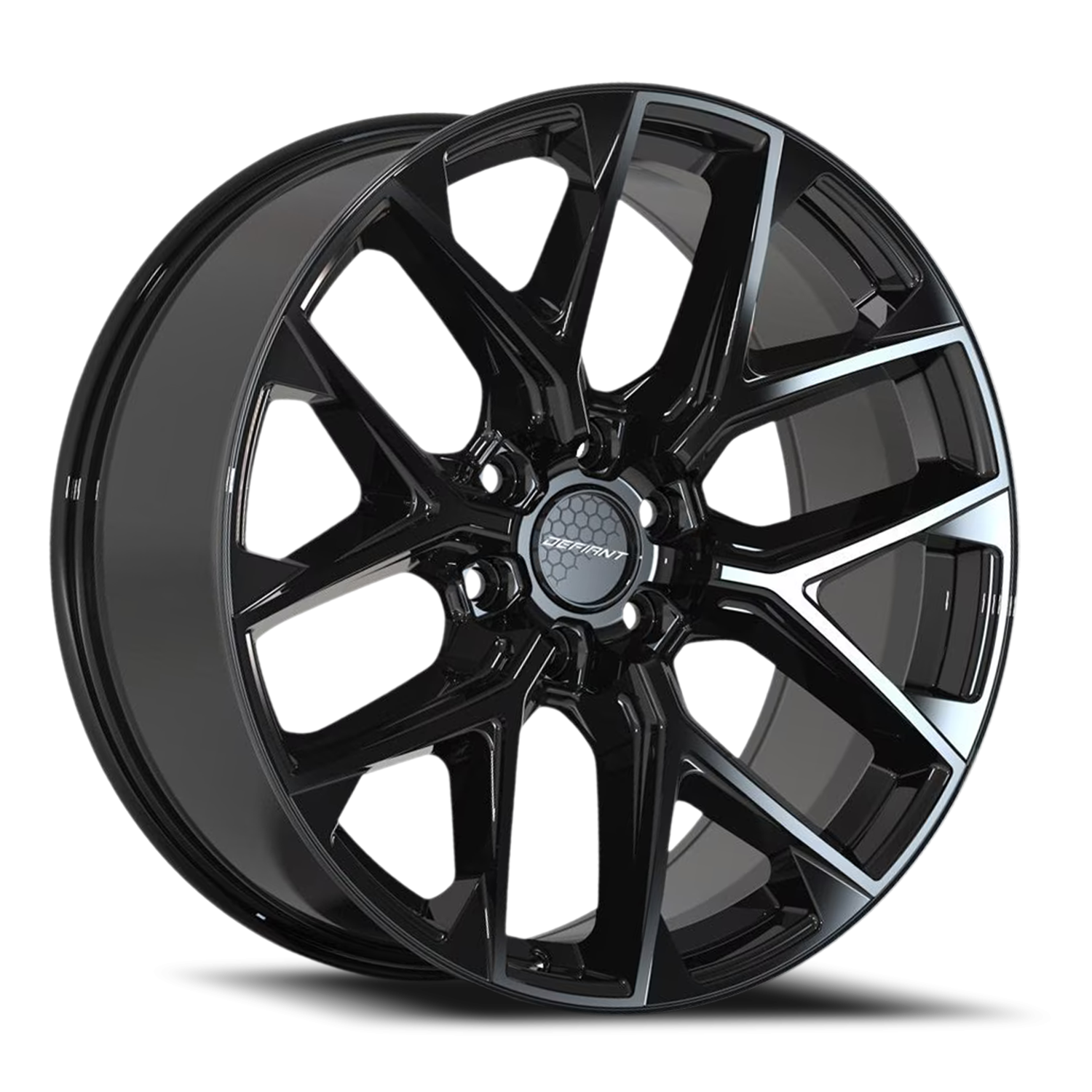 Defiant DF17C 22x9 6x135 +18 Black