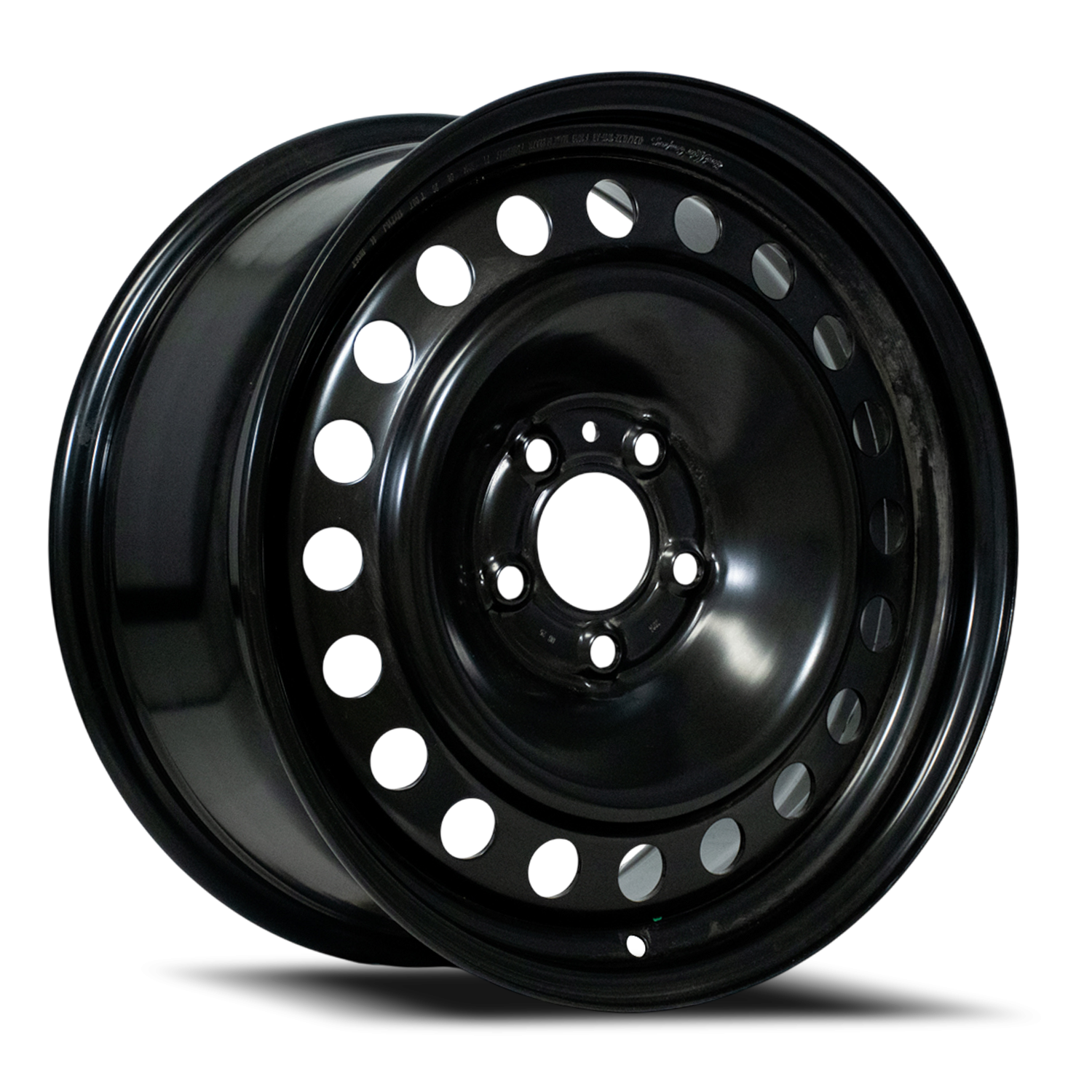 OE Wheels FR58 17x7.5 5x114.3 0 Black