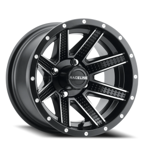 Raceline Hostage Golf 12x7 4x101.6 -47 Black