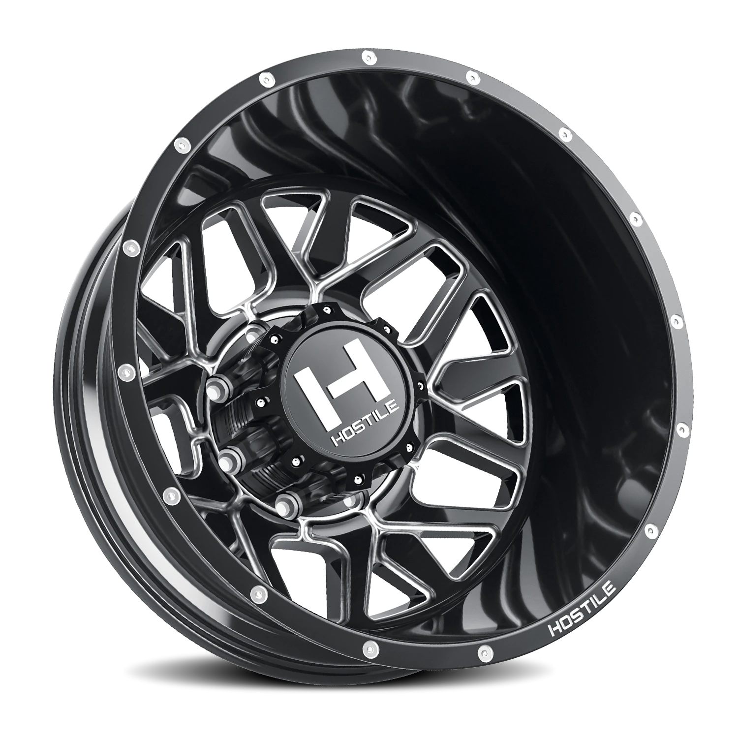 Hostile Diablo Dually 20x8.25 8x200 -221 Blade Cut - Image 2