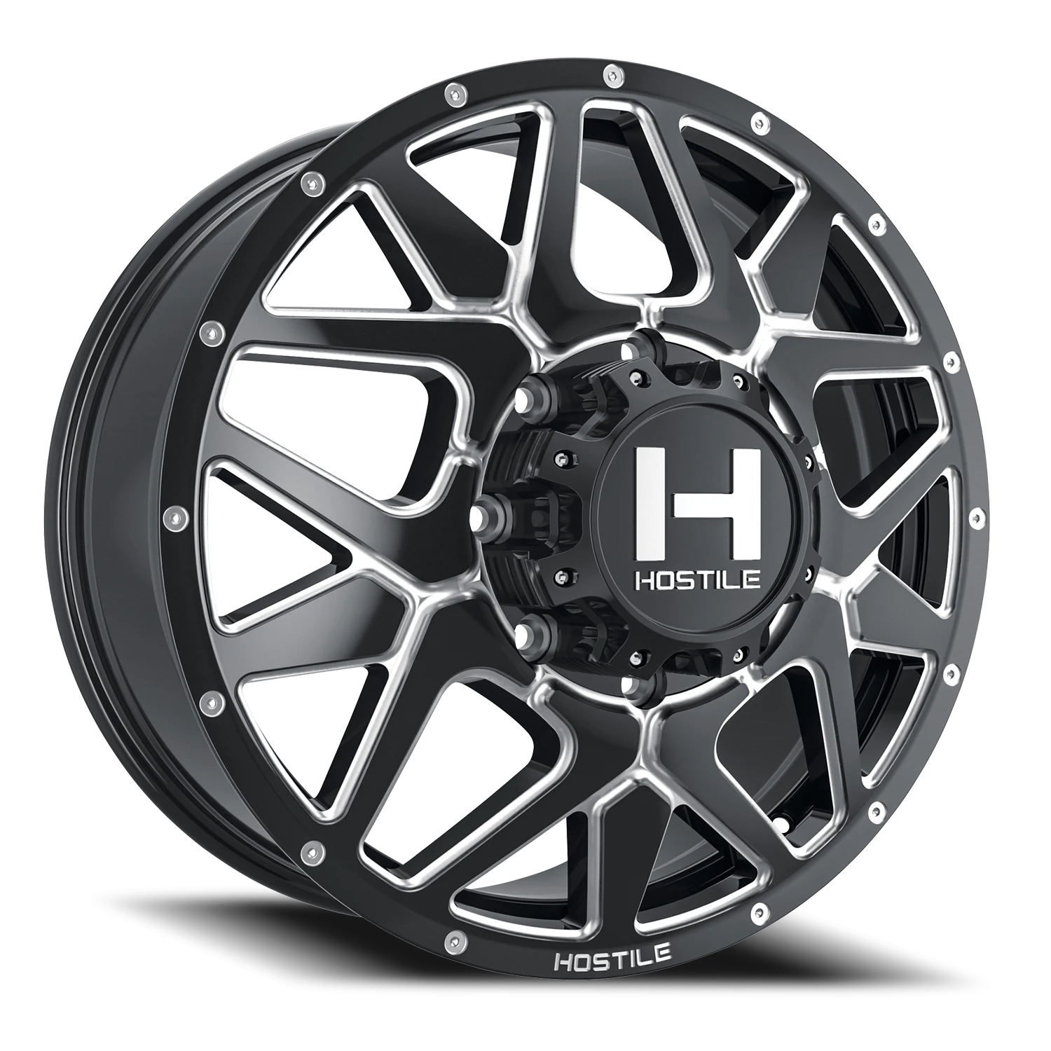Hostile Diablo Dually 20x8.25 8x200 +123 Blade Cut