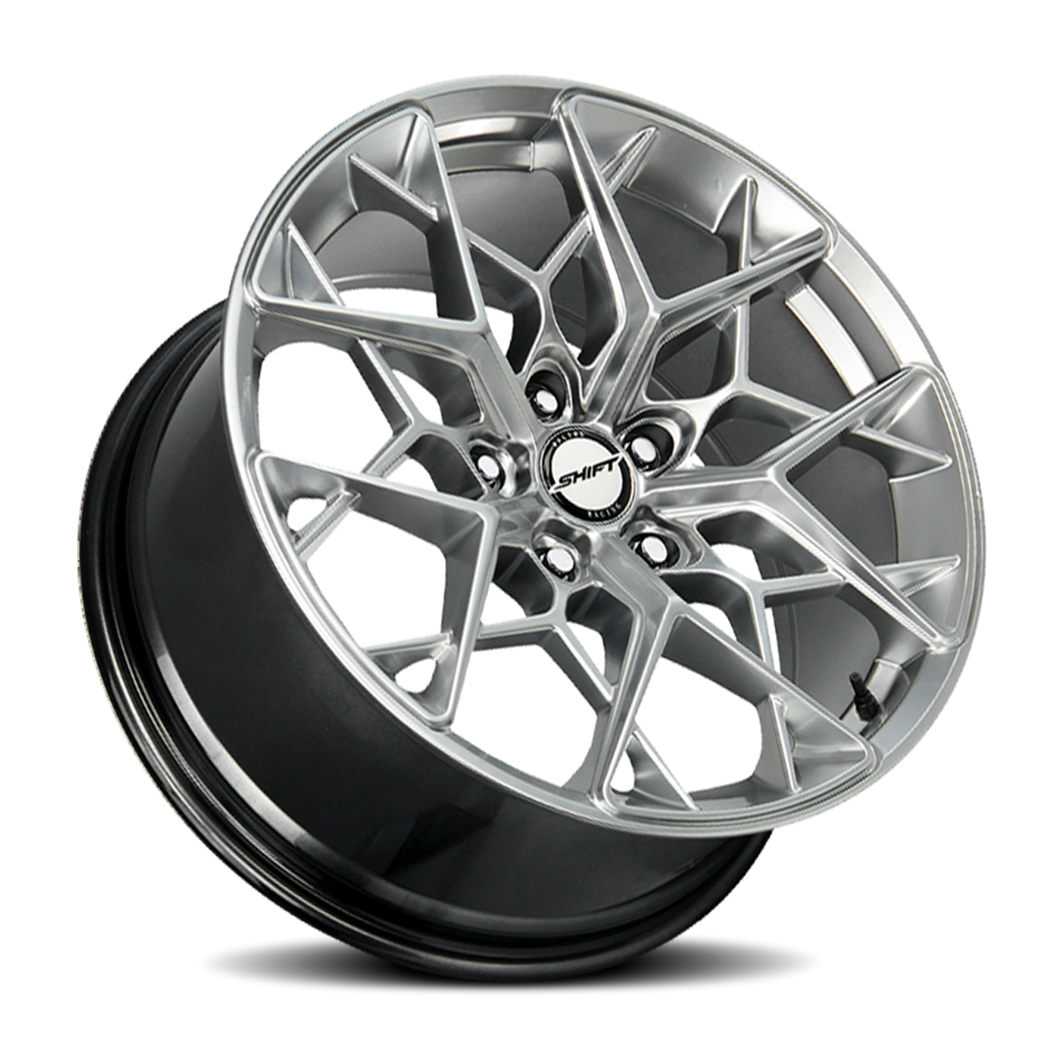 Shift Piston 19x8.5 5x120 +30 Platinum Silver - Image 2