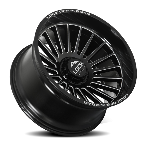 Lock Offroad Invasion 20x9 8x170 +1 Black - Image 2