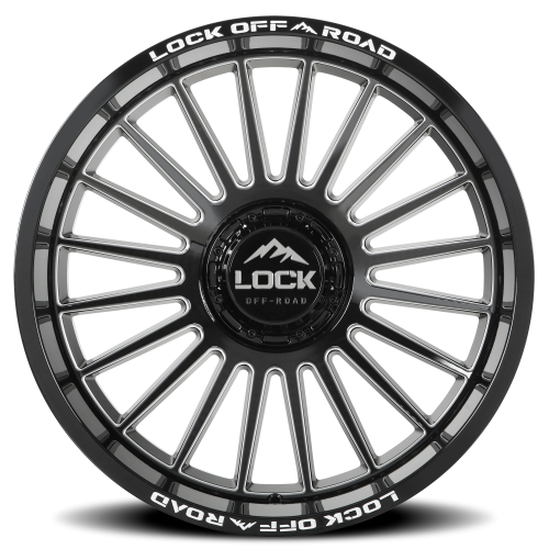 Lock Offroad Invasion 20x9 8x170 +1 Black - Image 3