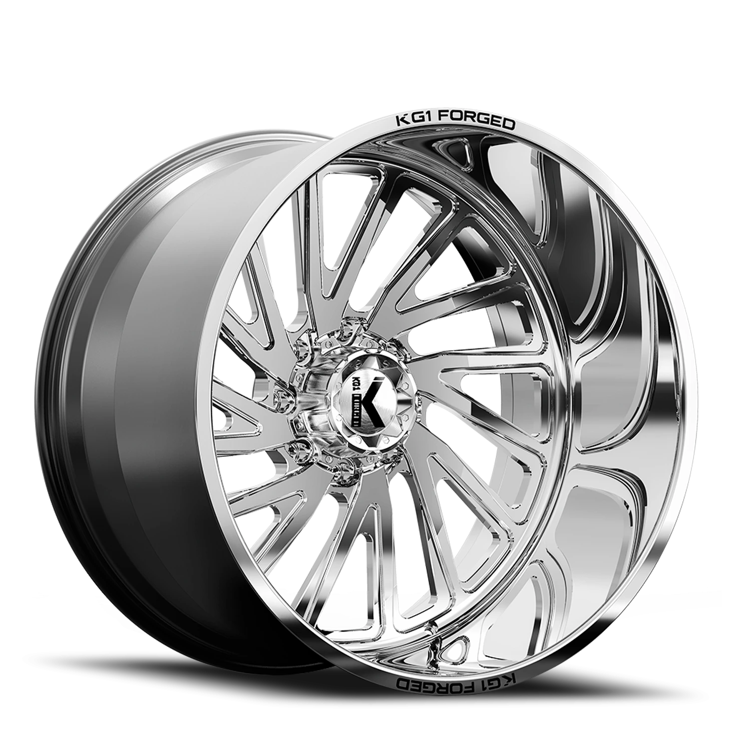 KG1 Forged Vile KF004 24x14 8x170 -76 Polished