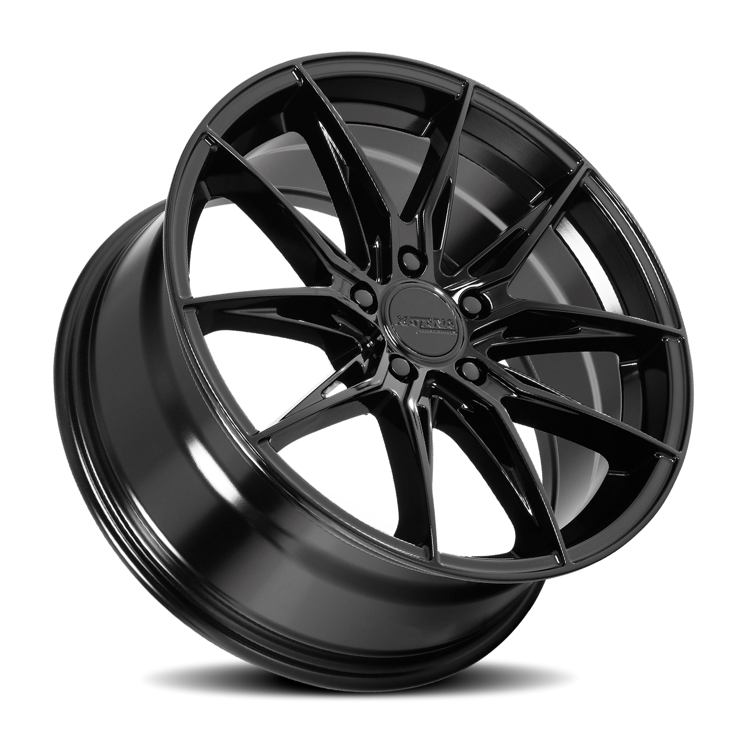 Katana KR10 18x8 5x100 +40 Black - Image 2