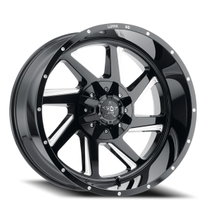 Luxxx HD LHD14 20x10 5x127 -18 Black