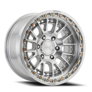Metal-FX Slayer Truck 17x9 5x127 0 Silver