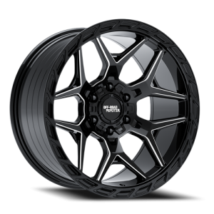 Off-Road Monster M40 20x10 6x135 -19 Black
