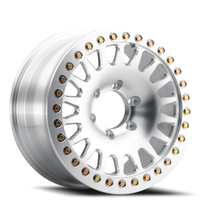 Nomad 503F Sahara Forged Beadlock 17x9 6x139.7 +25 Bright Machined