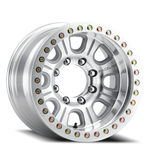 Raceline Monster Beadlock 17x9.5 6x139.7 -19 Silver