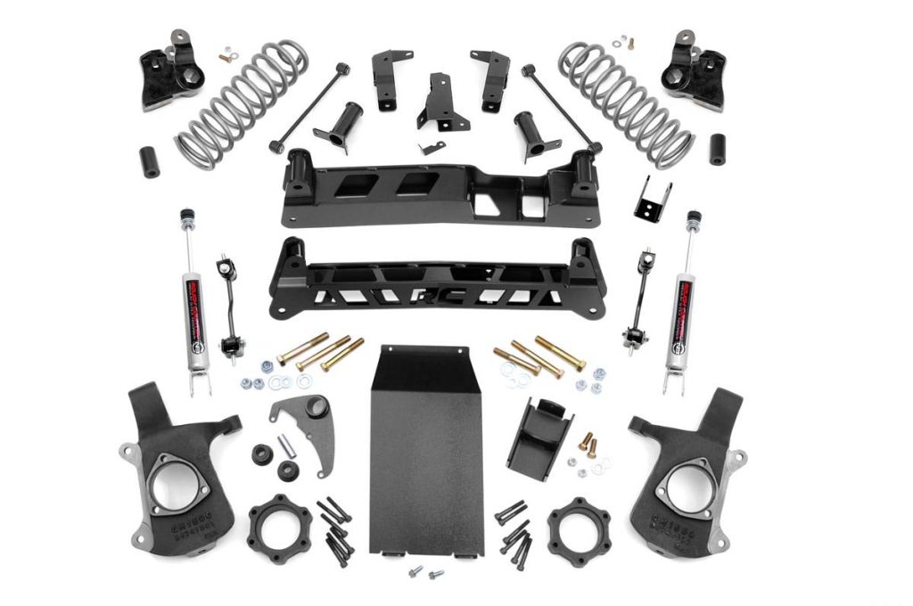 Rough Country 6 Inch Lift Kit NTD Chevy Avalanche (02-06)/Suburban 1500 (00-06)
